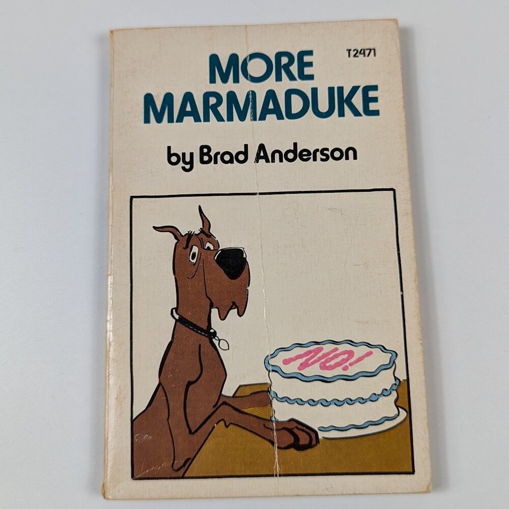 More Marmaduke Paperback by Brad Anderson 1st Printing 1973 Printed in USA
